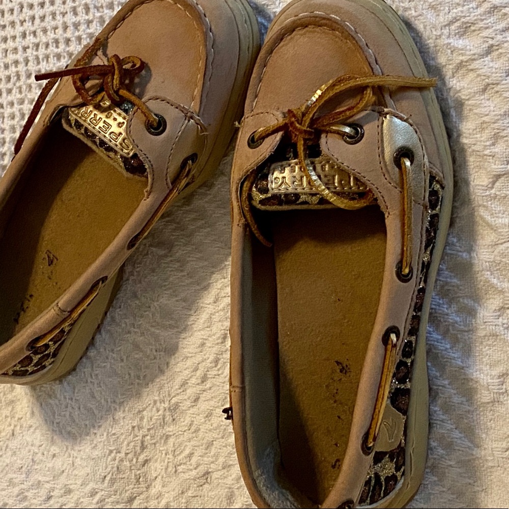 Sperry’s animal print shoes